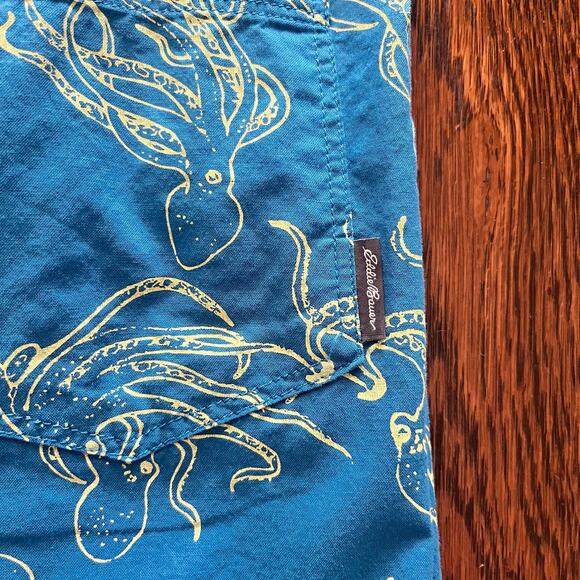 2 Eddie Bauer Men's Classic Fit Short Sleeve Button Down Shirts: Size Men's 3XLT - Picture 3 of 8